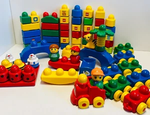 LEGO Duplo Primo - 67 Teile - Rasselsteine Fahrzeuge Bausteine ... GUT #408 - Bild 1 von 15