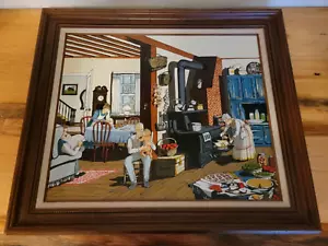 "H. Hargrove signierte limitierte Auflage 517/1000 ""THANKSGIVING"" 30"" x 26" - Bild 1 von 14