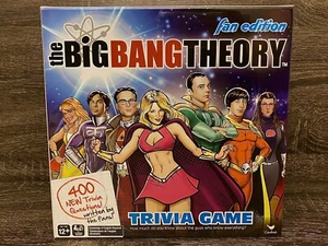 The Big Bang Theory Trivia Game Fan Edition New FACTORY SEALED - Picture 1 of 3