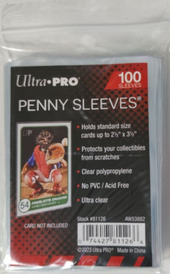 Ultra Pro Thick Soft Penny Sleeves For Trading Cards Ultra Pro Thick Penny Card Sleeves - Clear, Soft, 100 To 10000 Count, Perfect For TCG & Collectibles Penny Sleeves For Thick Cards - Foto 12