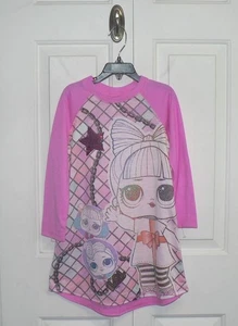LOL Camisón Sorpresa Niñas Manga Larga Estampado Gráfico en Rosa Multi Talla 4/5 - Imagen 1 de 3