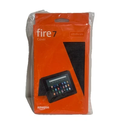 Amazon Fire 7 Tablet Case for 9th Generation Devices - Charcoal Black NEW - Image 1 of 4