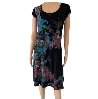 Vestido de verano para mujer Desigual Samantha talla L manga corta viscosa excelente Foto 1 de 4