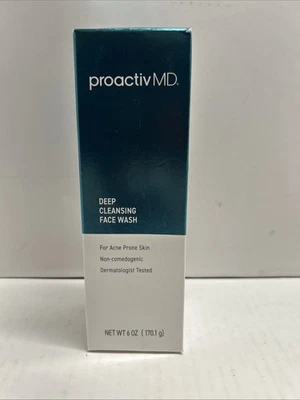 New PROACTIV MD DEEP CLEANSING FACE WASH 6 Oz Bottle SEALED Acne Treatmentz - Image 1 of 2