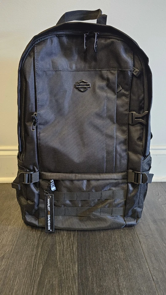 Mochila Harley-Davidson de alta densidad + cuidado de viaje + parche insignia Harley Davidson Foto 1 de 4