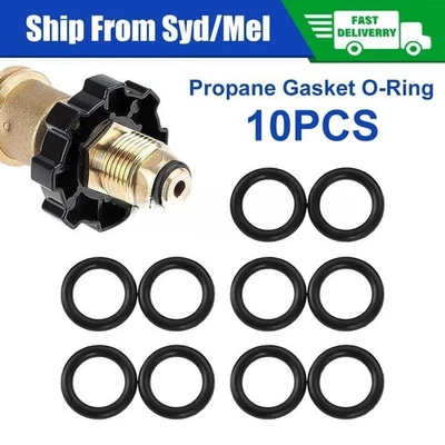 10X REPLACEMENT BBQ BOTTLE REGULATOR RUBBER O-RING SEAL Cylinder POL Connector S - image 1 of 4