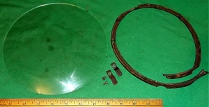 ZENITH  9S262 Glass Dial Lens (1938) 7S232, 9S232, 12S232 Walton Fits Many (1938 - Picture 1 of 2
