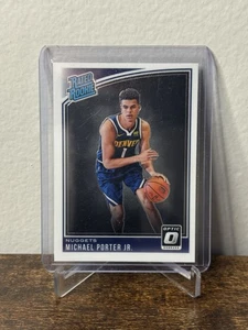 2018-19 Donruss Optic Michael Porter Jr. Rookie RC #182 Nuggets - Picture 1 of 2