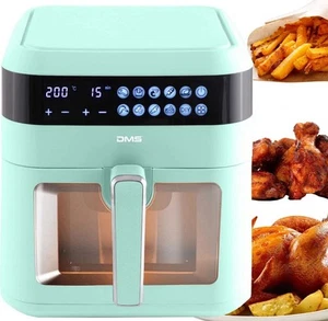 DMS Heißluftfritteuse Fritteuse HeißluftAirfryer Digital Edelstahl XXL HFG-7G 7L - Bild 1 von 6