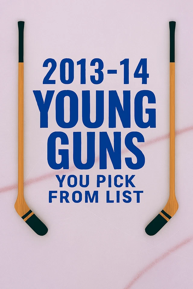 2013-14 Upper Deck Young Guns U-Pick From The List - Image 1 of 1