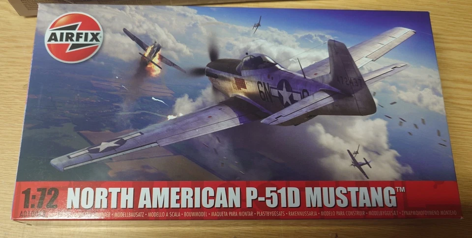 P-51D Mustang von Airfix in 1/72