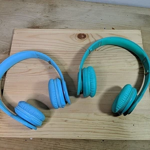 Beats by Dr. Dre blue & Green Headphone Set - Picture 1 of 4