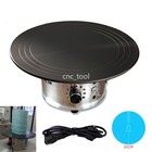 12 Inch Electric Cake Turntable Aluminum Alloy Cake Decorating Cream Spreading