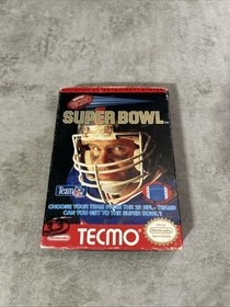 1991 Tecmo Super Bowl Video Game For NES - CIB With Cartridge Sleeve Instruction