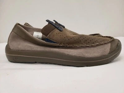 Crocs Shoes Mens 7 Brown Linden Loafer Slip On - Image 1 of 4