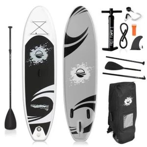 SereneLife 10ft Inflatable Stand Up Paddle Board SUP W Accessories - Pink - Picture 1 of 90