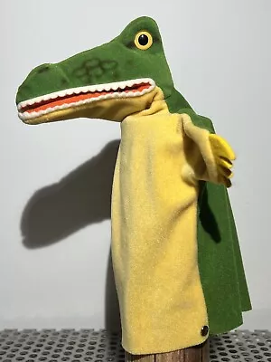 STEIFF Handpuppe KROKODIL Jahr 1985 ~27 cm Zustand: sehr gut; Kasperle-Puppe - Bild 1 von 4
