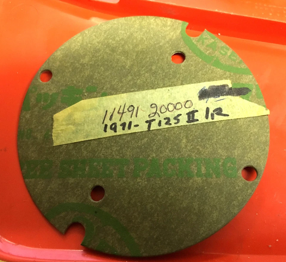 JUNTA CUBIERTA INSPECCIÓN SUZUKI T125 1967-1971 11491-20000 Foto 1 de 1