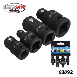 BlueSpot - 4pc Impact Socket Converter Reducer Adapter Set 1/4" 1/2" 3/8" - Picture 1 of 1