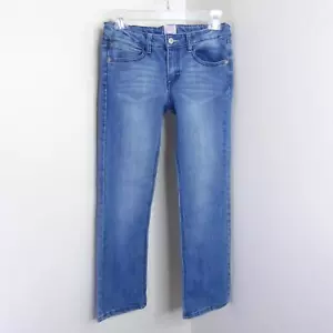 Canyon River Blue Girls Denim Stretch Bootcut Elastic Waist Blue Jeans Sz 14 - Picture 1 of 7