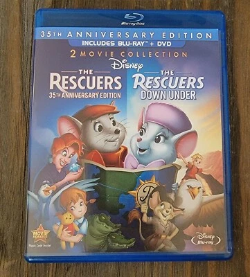 The Rescuers / The Rescuers Down Under, 35th Anniversary Edition(3disc Set) - Image 1 of 3