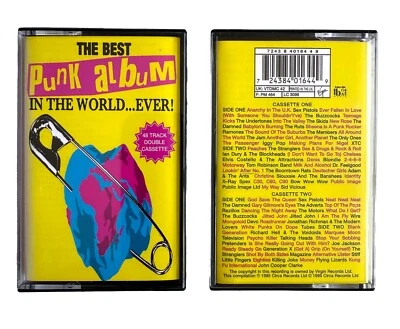 The Best Punk Album in The World Ever - Sex Pistols, Adverts, Skids etc Cassette Foto 1 de 2