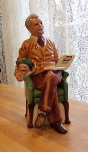 Figura Royal Doulton #HN2945 - "Orgullo y Alegría", 1983, Firmada - Imagen 1 de 6
