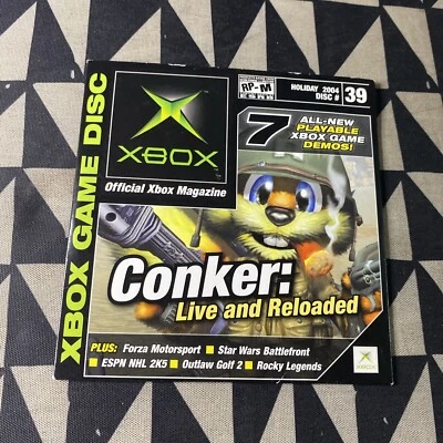 Demo Disc 39 Official Xbox Magazine Holiday 2004 Conker - Image 1 of 4