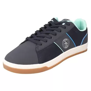 Herren Original Pinguin Leger Schnürschuhe Flach Turnschuhe Schuhe Wakeman Pen0600 - Bild 1 von 10