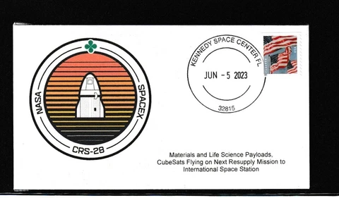 SpaceX CRS-28  Launch Cover - Only 10 Covers Made Cover