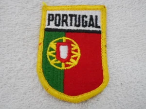 PORTUGAL  COUNTRY FLAG NEW NAME PATCH TAG - Picture 1 of 1