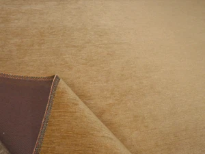 JOB LOT 11.7 metres GOLDEN SAND Chenille Upholstery Fabric CARAVANS MOTORHOMES - Picture 1 of 5