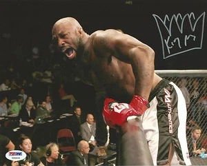 King Mo Muhammed Lawal Signed 8x10 Photo PSA/DNA COA Bellator MMA StrikeForce 8 - Picture 1 of 23