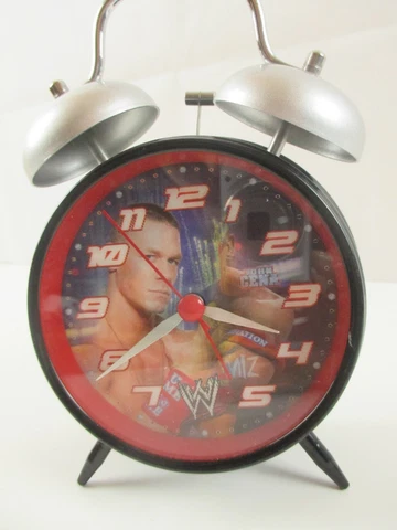 WWE Alarm Clock John Cena Hologram Pictures Battery 6" Cover