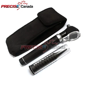 Fiber Optic Mini Otoscope, BLACK, Bright & Whitest LED illumination, Diagnostic - Picture 1 of 2