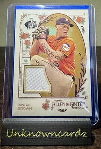 2024 Topps Allen & Ginter Hunter Brown Jersey Relic #AGR-HB - Picture 1 of 1