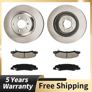 Kit de frenos delanteros de cerámica para Chevy Impala 2012-2013 Cadillac DTS 2006-2011 V8 - Imagen 1 de 14