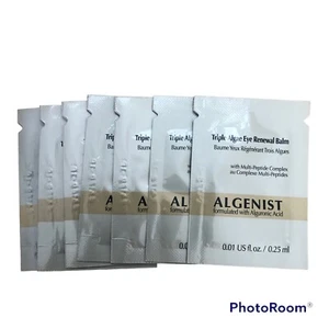 (7) Algenist Triple Algae Eye Renewal Balm Travel Sample Size Packs 0.25ml each - Picture 1 of 4