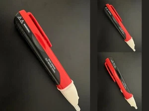 Pluma de voltaje de CA 10-1000V | LED + alerta de sonido | detector seguro y portátil - Imagen 1 de 13