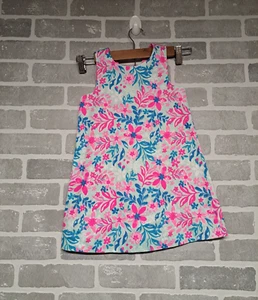 Tommy Bahama Girls Beautiful Tropical Floral Shift Dress Size 3T NWT - Picture 1 of 9