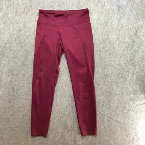 Champion C9 Leggings Womens Size Small Maroon Pull On Active Wear Stretchy - Picture 1 of 12