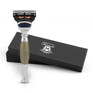 Ergonomischer 5 Edge Rasierer für Herren, Easy Women’s Razor, Body Face Razor, Gold - Bild 1 von 9