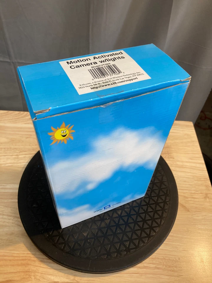 x10 Motion Activated Camera with Lights VT38A Home Automation Security Camera - Image 1 of 4