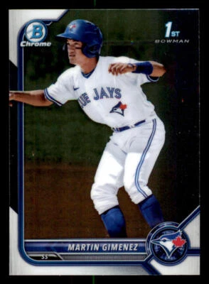 2022 Bowman Chrome Prospects #BCP97 Martin Gimenez - Image 1 of 2