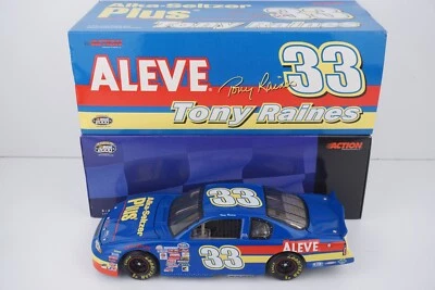 Tony Raines #33 Aleve Alka Seltzer 2000 Chevrolet Monte Carlo 1:24 2,508 Made - Image 1 of 4