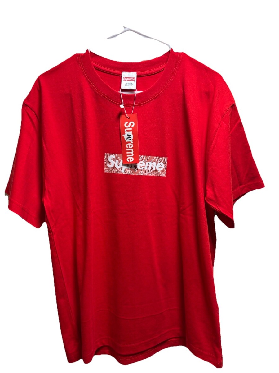 Supreme Red Box Logo In Men's T-Shirts for sale - eBay Supreme Red Box Logo In Men's T-Shirts for sale - eBay