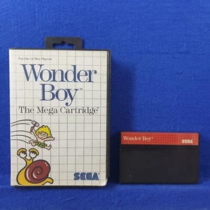 Master System Wonder Boy (NI) Boxed Sega PAL Version REGION FREE - Bild 1 von 5