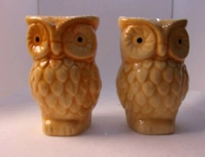Fall/Halloween/Thanksgiving Owls Salt & Pepper Shakers - Picture 1 of 7