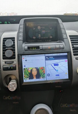 Wireless CarPlay Android 13 Stereo Radio Head Unit FM For 2004-2009 Toyota Prius Foto 1 de 4