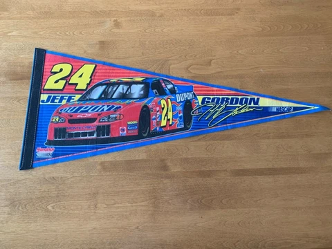 Jeff Gordon NASCAR Authentic Pennant Made In USA 2002 Cover